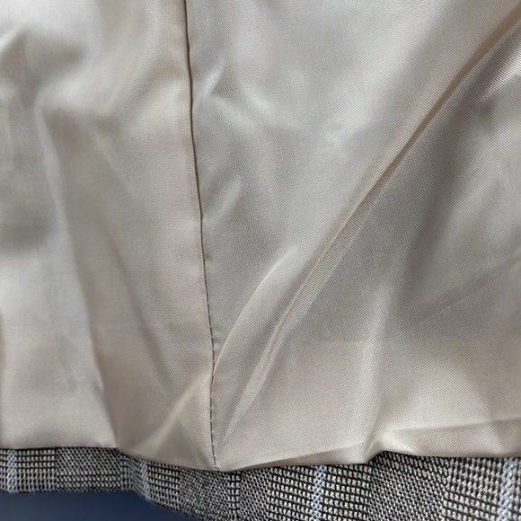 NWT A NEW DAY BROWN PLAID LINED BLAZER, SIZE 2 - Picture 7 of 9